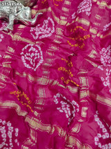 KcPc New Gaji Silk Saree with Beautiful Gotapatti Detailing VRS