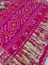 KcPc New Gaji Silk Saree with Beautiful Gotapatti Detailing VRS