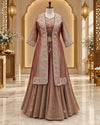 KcPc Designer Tissue Silk Lehenga Featuring Beautiful Gotapatti Work for Festive Wear
