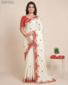 KcPc Festive Special Crepe Silk Designer Saree with Tari Work SWA