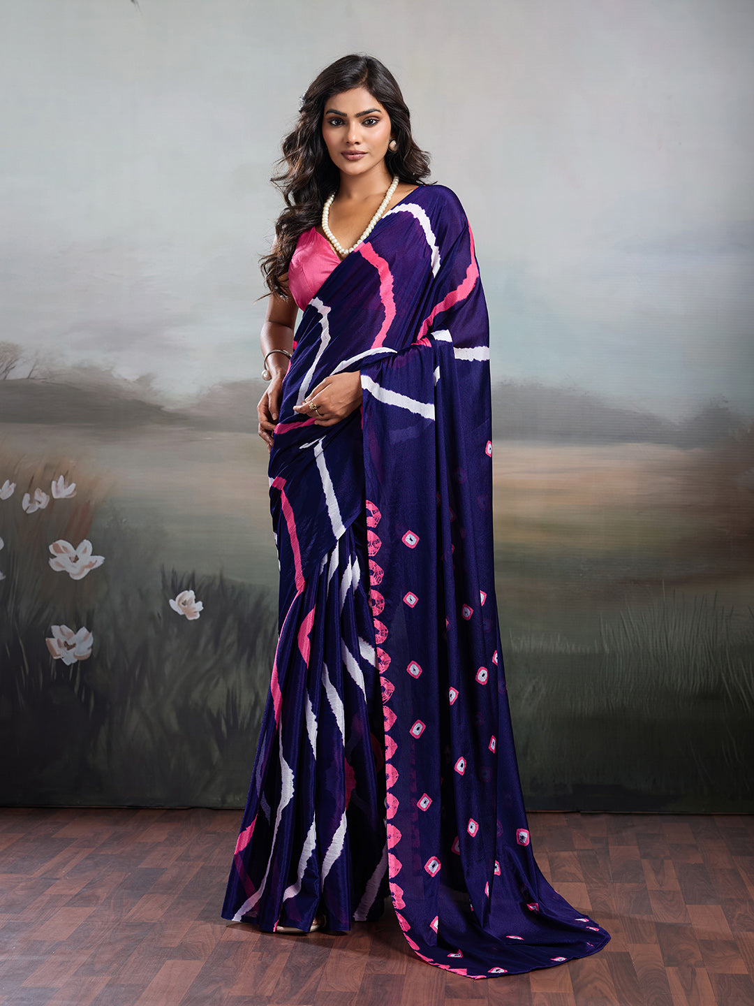 Jaipuri Traditional saree under 1000