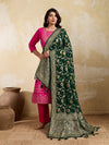 KcPc Classic Banarasi Design Dola Silk Dupatta SACR