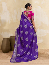 Banarasi style saree under 1500