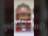 Rajasthani Traditional Pure Georgette Chunari Pila Saree