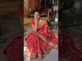 by Bandhani saree