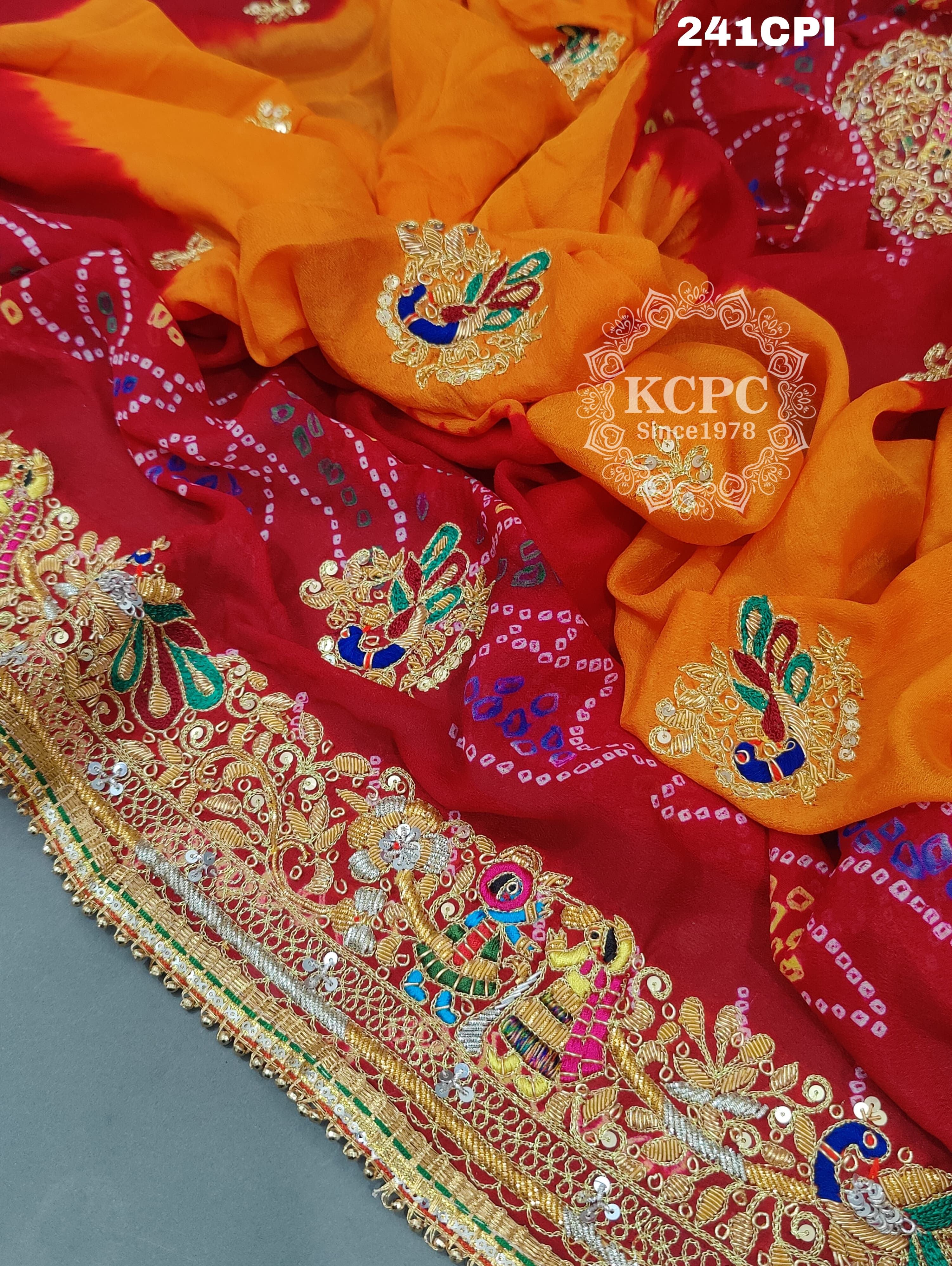 KcPc Pure Ojariya Chinhon Aari Taari Work Marwari Churni Pila MNL