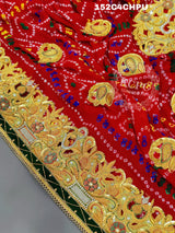 KcPc Original Marwadi Bhaat ki chunri Piliya OdhnaChunri (Pure Ojariya Fabric)