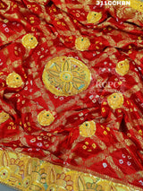 KcPc Marwadi Chunri Art Silk Bel Buti Heavy Odhna