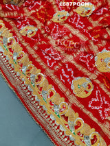 KcPc Marwadi Heavy Chunri Pure Gaji Silk Bel Buti Odhna