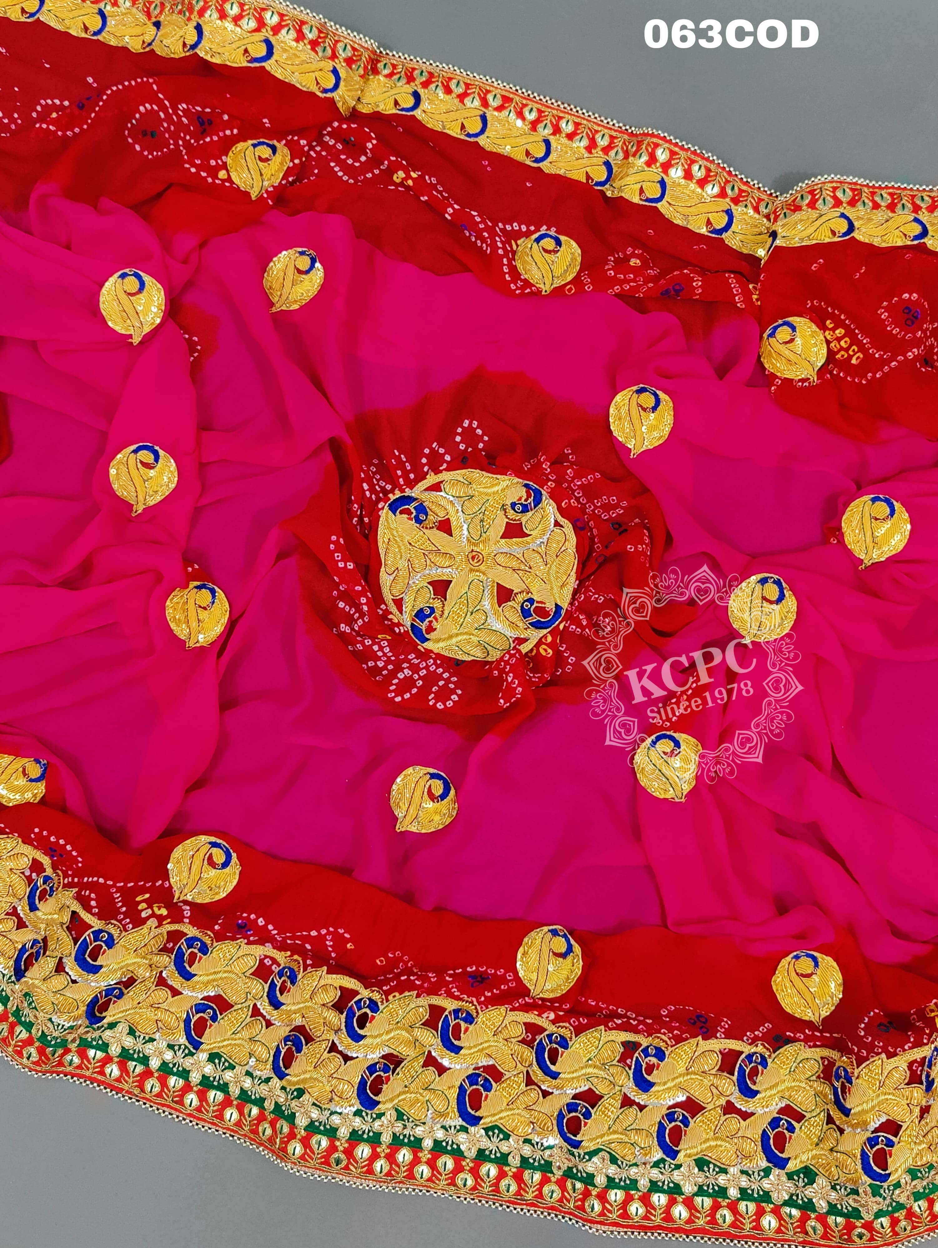 KcPc New Heavy Belbutti Pure Pink Pomcha Odhana