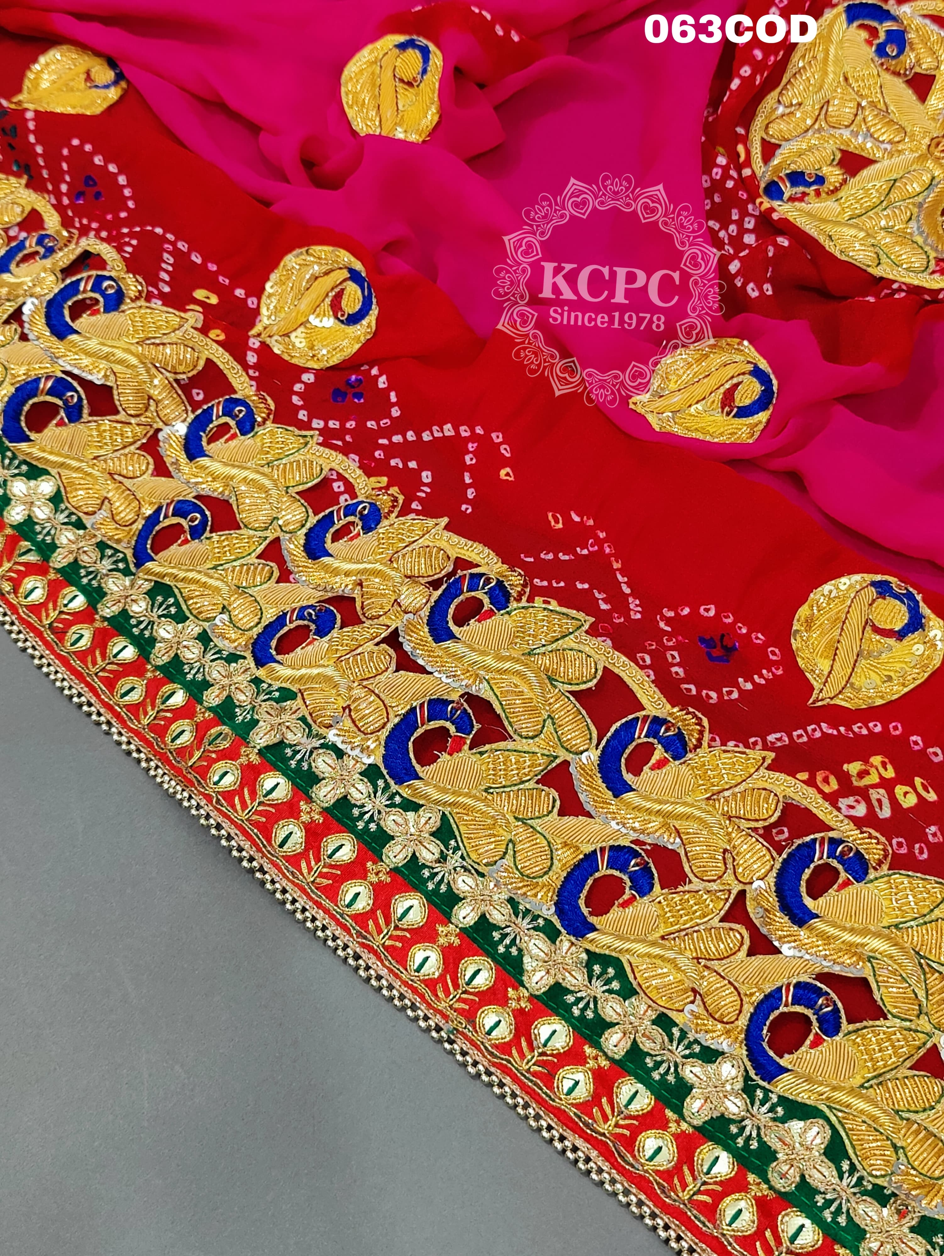 KcPc New Heavy Belbutti Pure Pink Pomcha Odhana