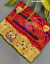 KcPc Heavy Rajasthani Traditional Chunri Piliya Odhna Chunari (pure Ojariya Fabric)