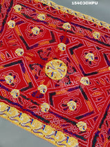 KcPc Peacock belbuti jardozi kolkata rajasthani Chunri (Pure Ojariya fabric)