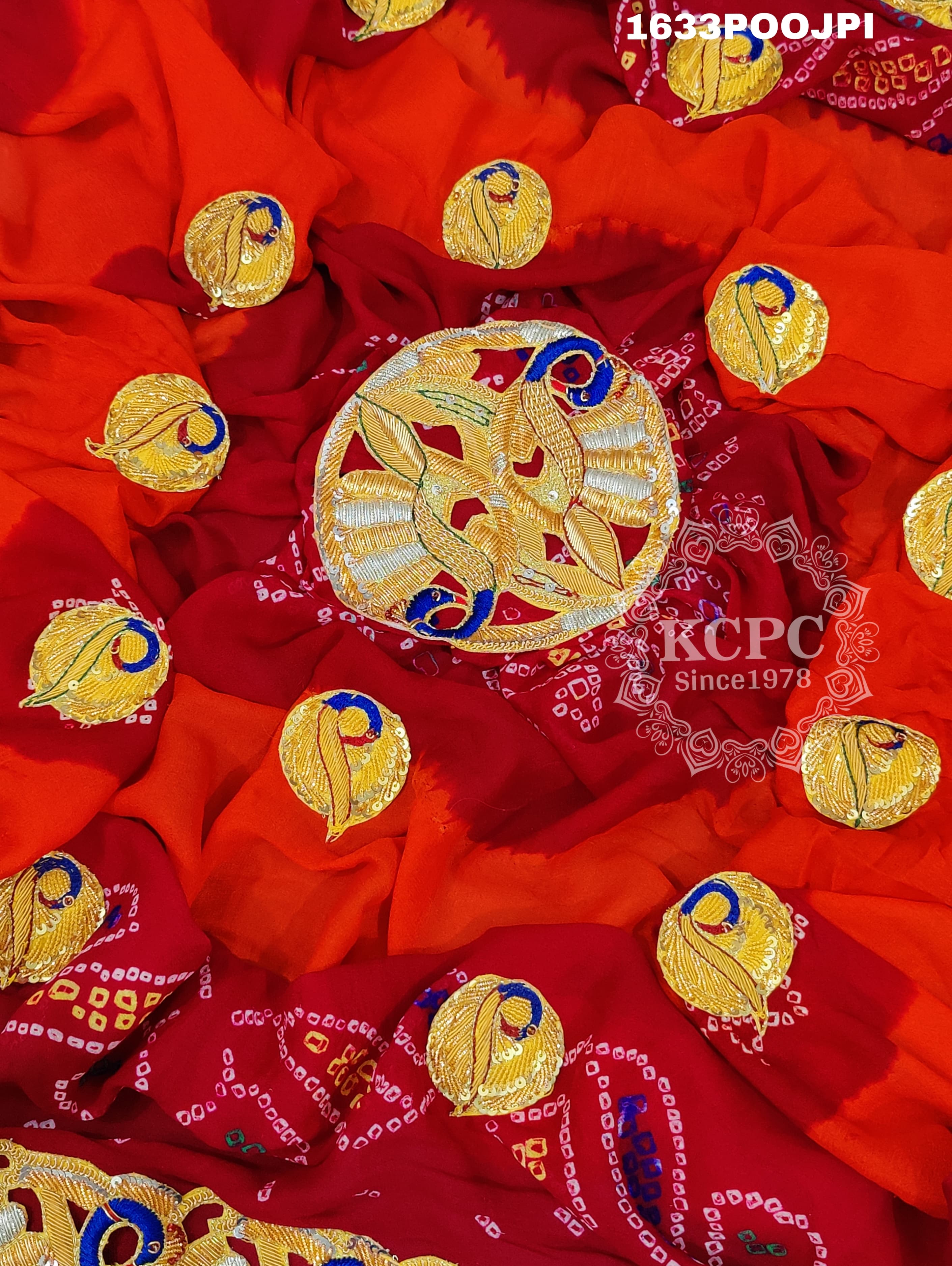 KcPc Rajasthani Marwadi Pila Pure Ojariya Belbuti Heavy Odhna