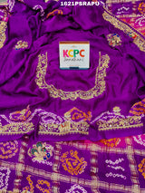 ByGharchola Bandhani Saree With Traditional Wear