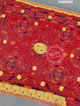 KcPc New Heavy Belbutti Pure Geogette Odhna Chunri