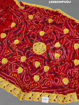 KcPc Rajasthani Chunri Odhna Dupatta Traditional Marwari KC Chunri