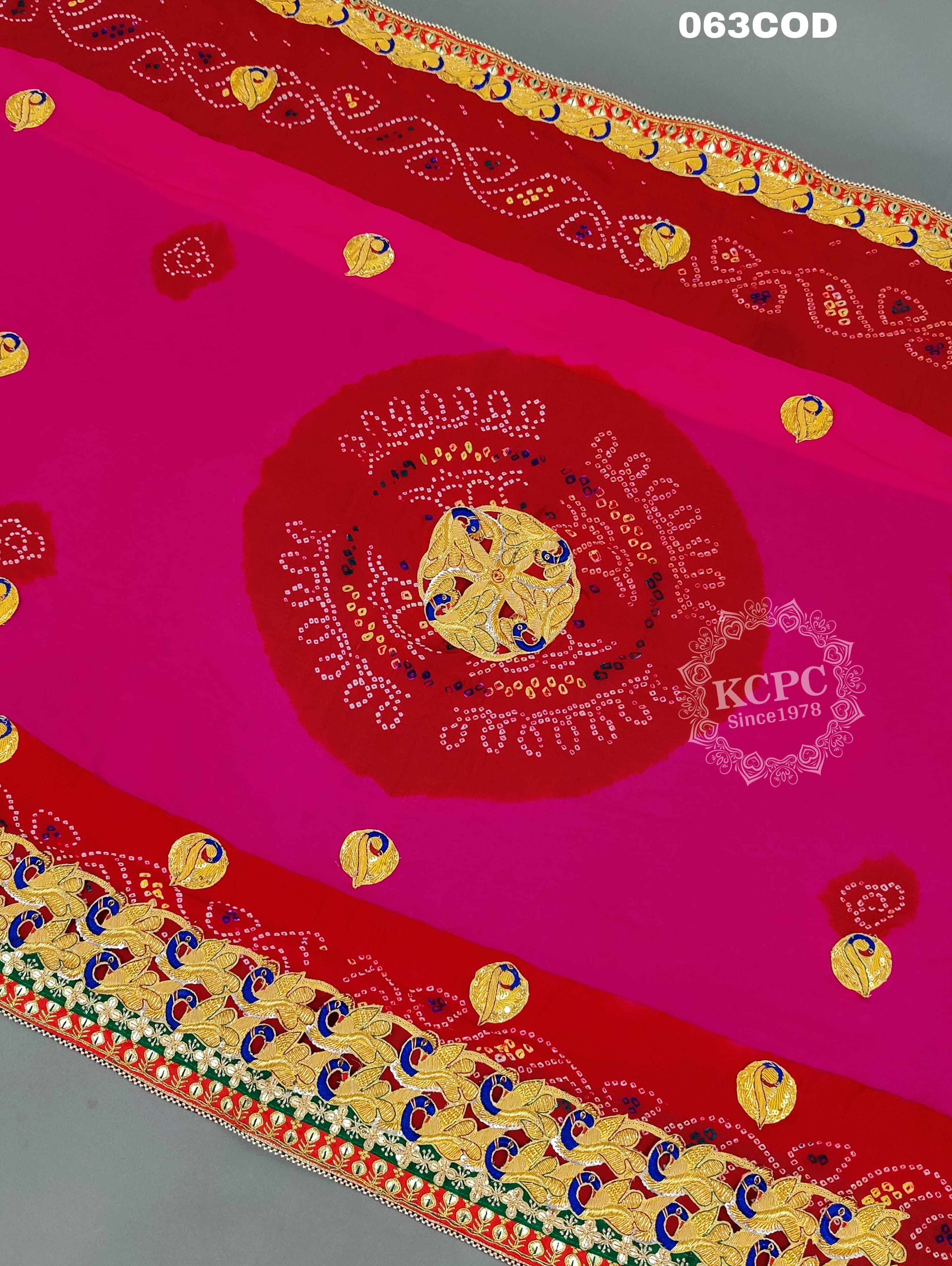 KcPc New Heavy Belbutti Pure Pink Pomcha Odhana