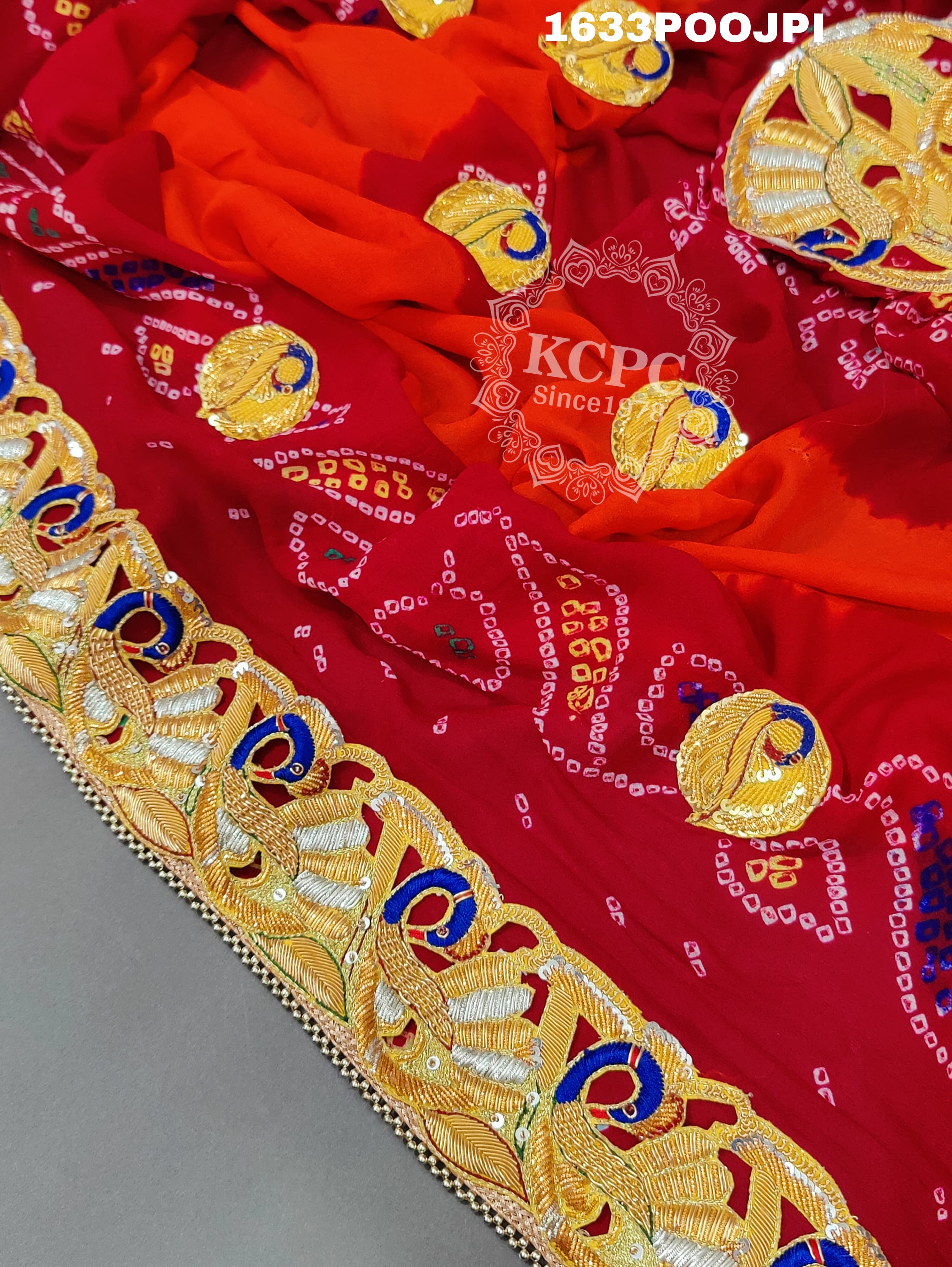 KcPc Rajasthani Marwadi Pila Pure Ojariya Belbuti Heavy Odhna