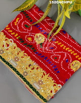 KcPc Original Marwadi Bhaat ki chunri Piliya OdhnaChunri (Pure Ojariya Fabric)
