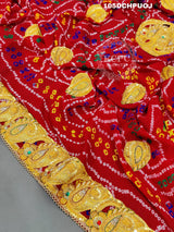 KcPc Rajasthani Chunri Odhna Dupatta Traditional Marwari KC Chunri