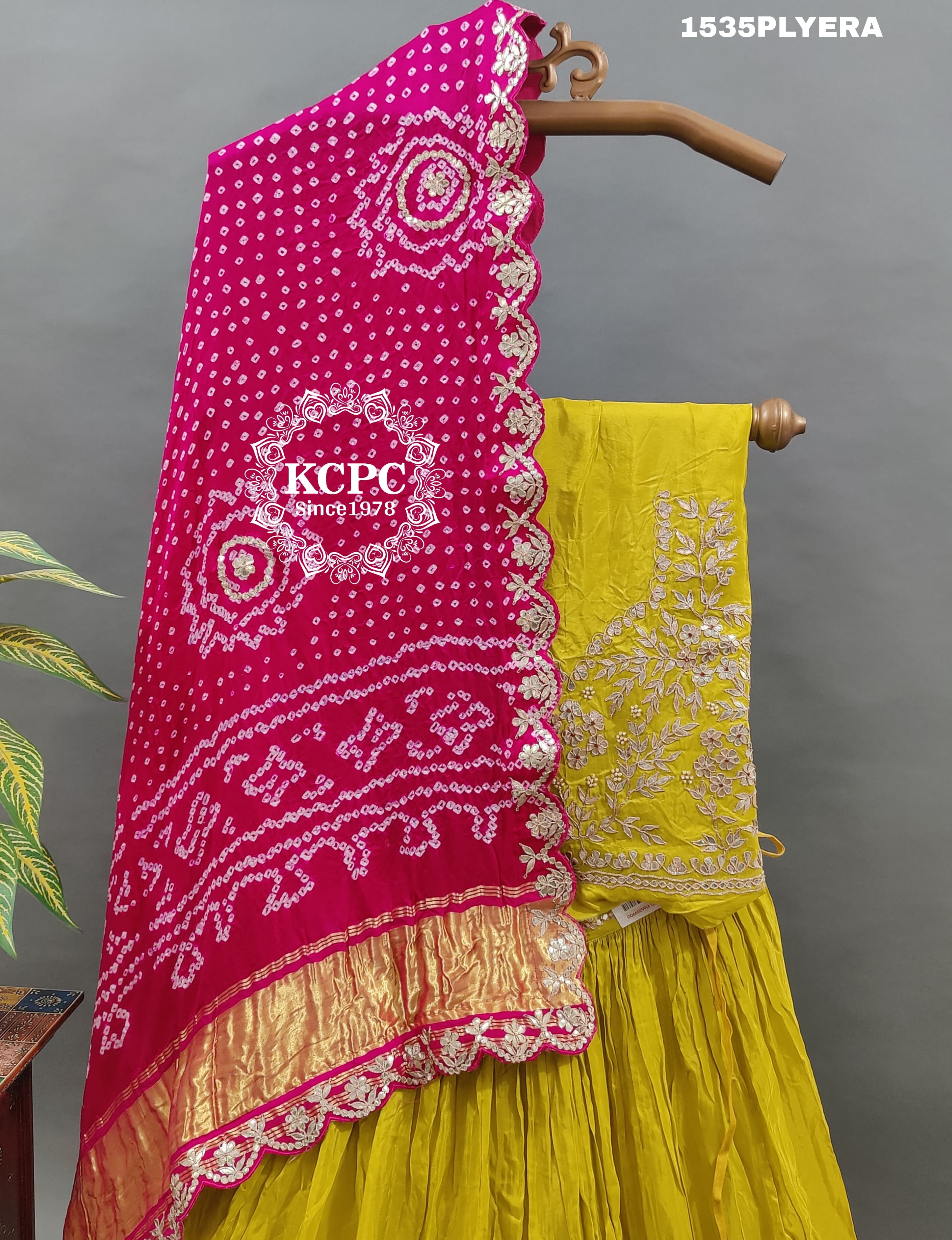 By Haldi Special With Traditional Wear