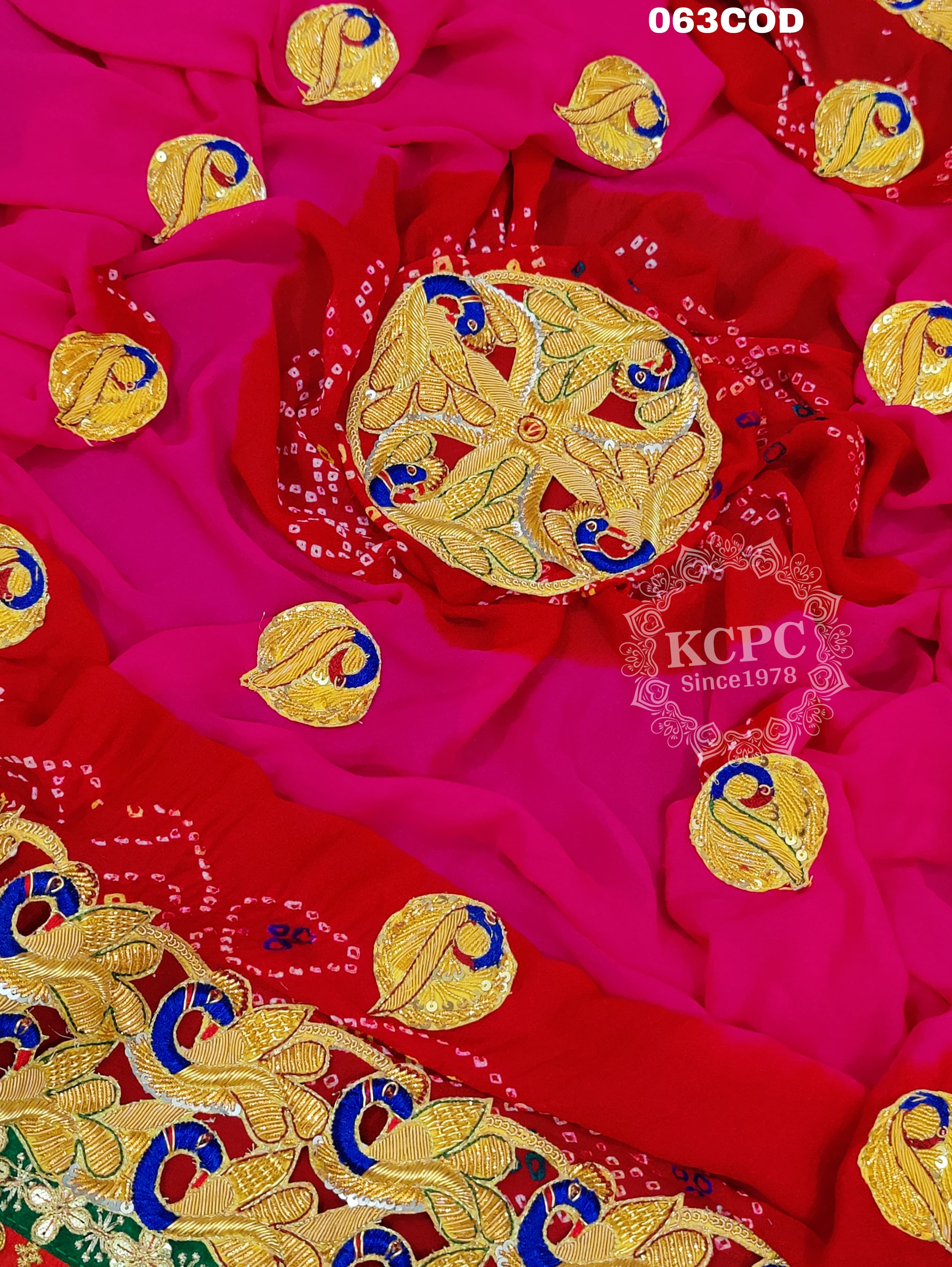 KcPc New Heavy Belbutti Pure Pink Pomcha Odhana