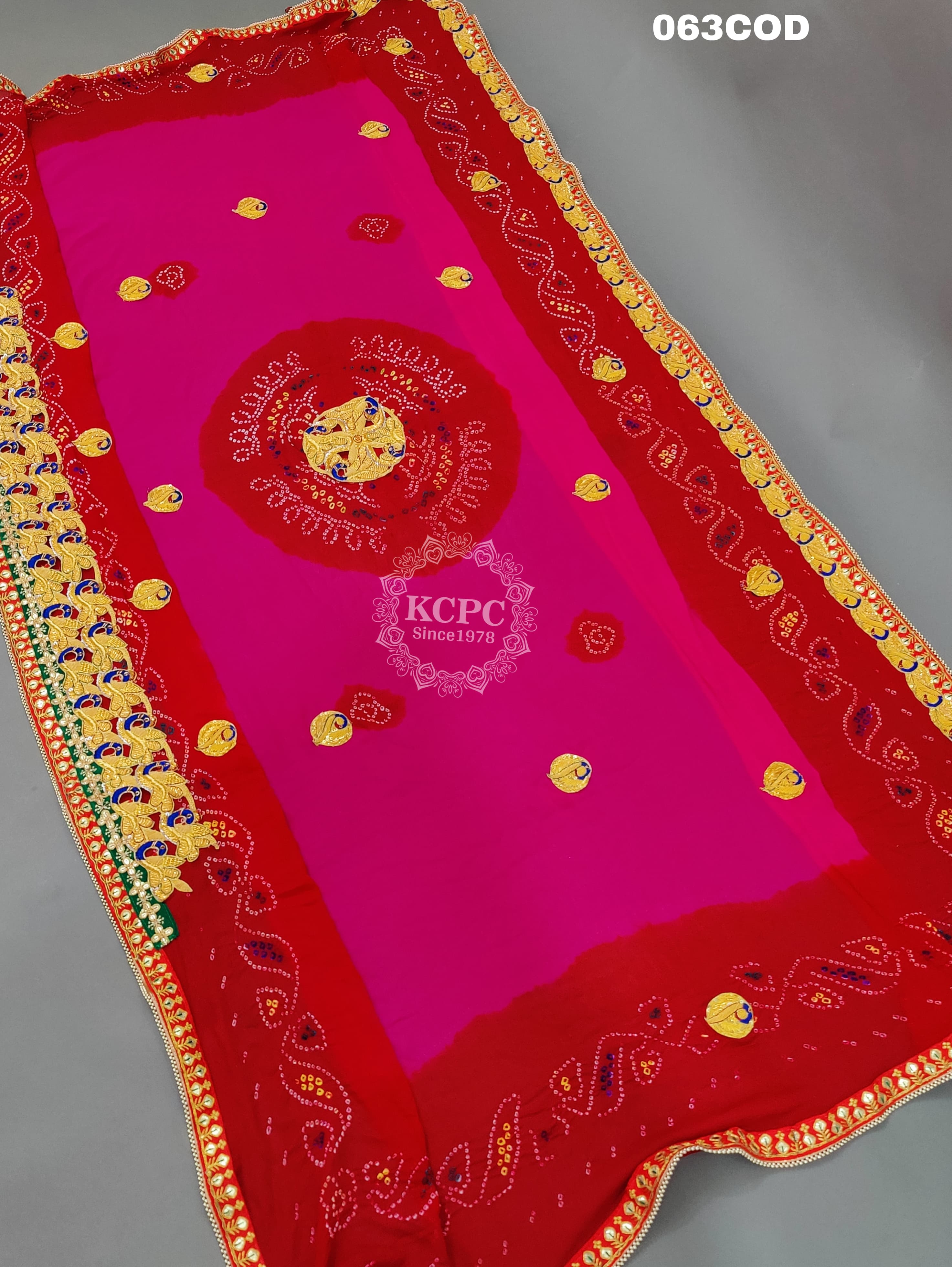 KcPc New Heavy Belbutti Pure Pink Pomcha Odhana