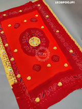 KcPc Rajasthani Famous Marwadi Pila Pure Ojariya Bel Buti Heavy Odhna