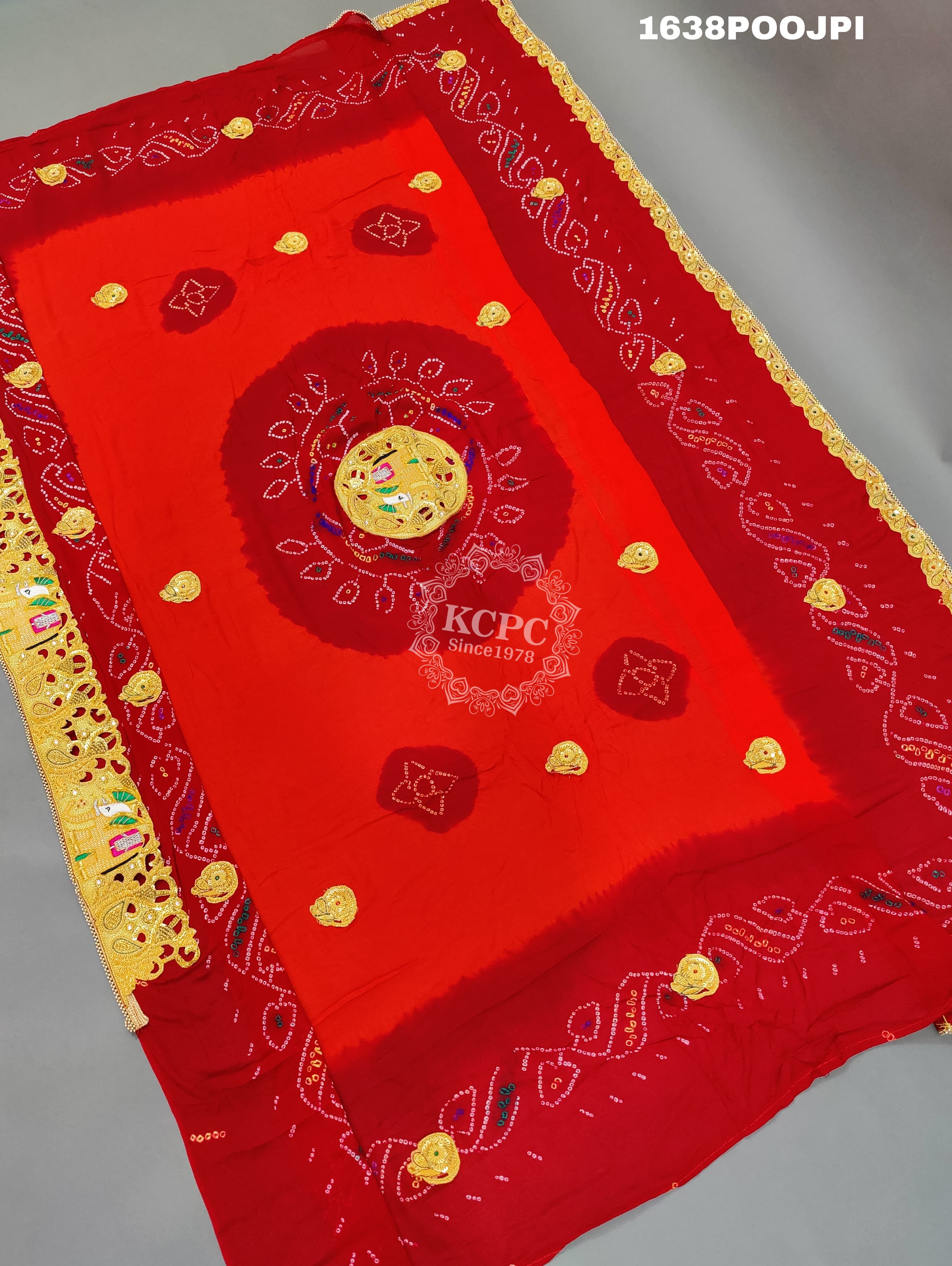 KcPc Rajasthani Famous Marwadi Pila Pure Ojariya Bel Buti Heavy Odhna