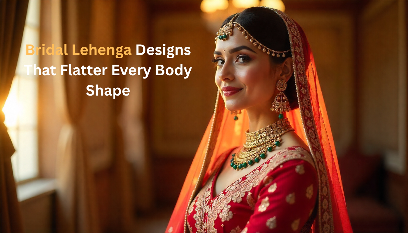 Bridal Lehenga Designs That Flatter Every Body Shape