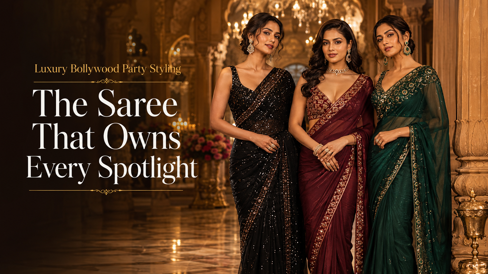 Bollywood Hot Saree Ideas For A Standout Party Look