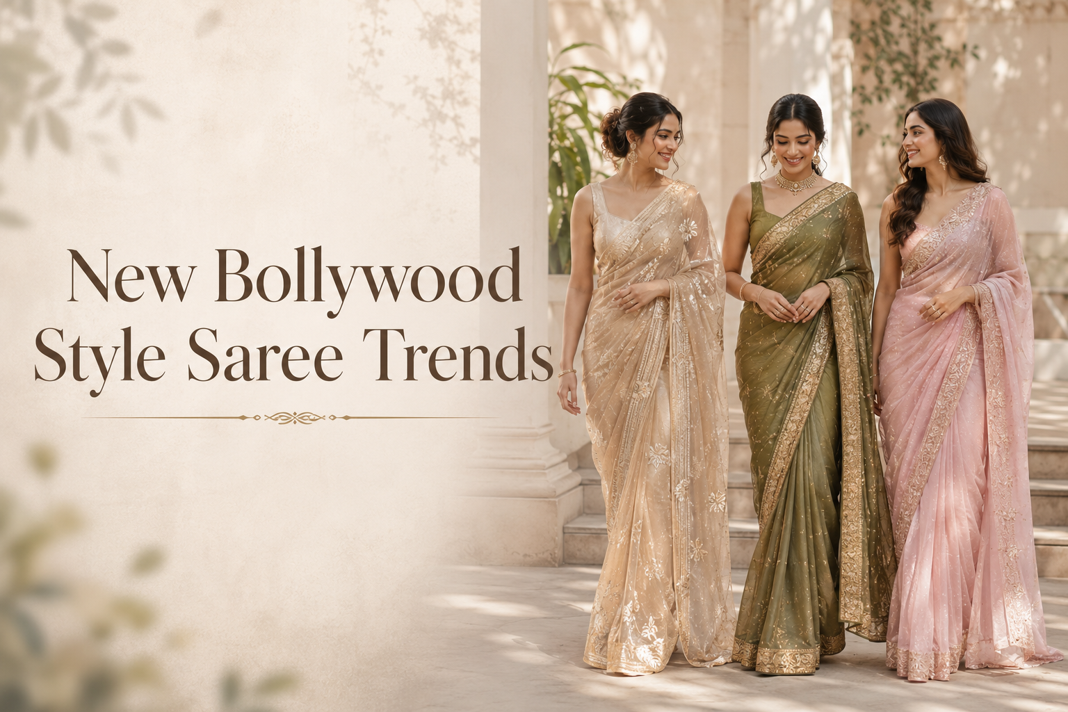 New Bollywood Style Saree Looks That Everyone Notices