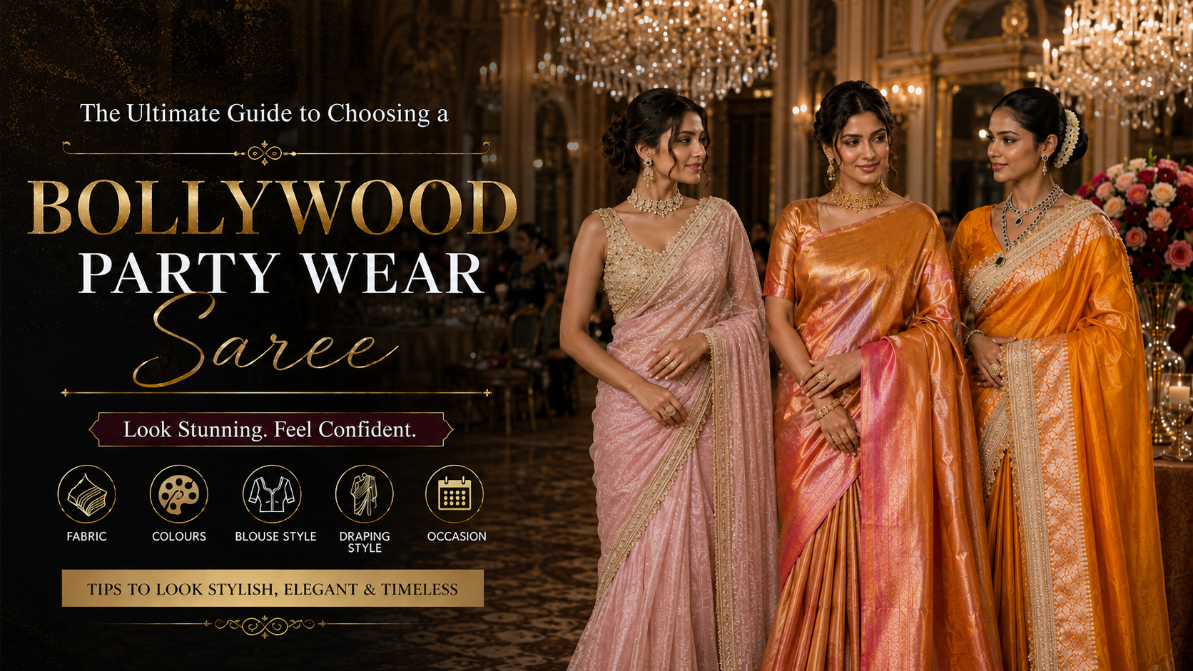 The Ultimate Guide to Choosing a Bollywood Party Wear Saree