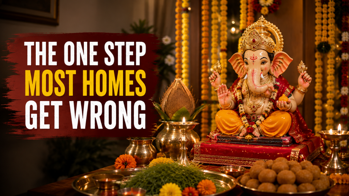 1 Day or 10 Days Ganpati Sthapna Rules Stay the Same - Most Homes Get This One Step Wrong