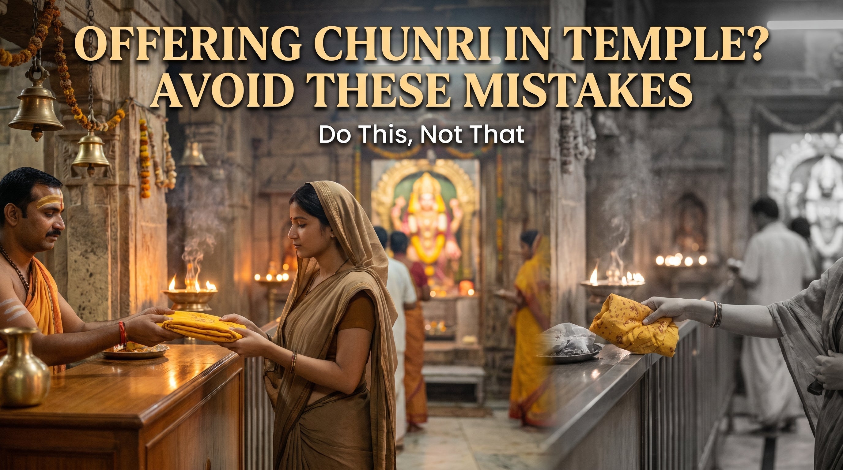 Temple Customs Linked to Marwadi Chunri Pila Do This Not That