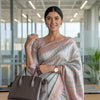 Best Ways to Pair Office Wear Silk Sarees with Formal Accessories