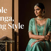 How to Style Simple Lehenga Designs With Statement Pieces