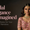 Pink Lehenga Styling for Sangeet and Reception