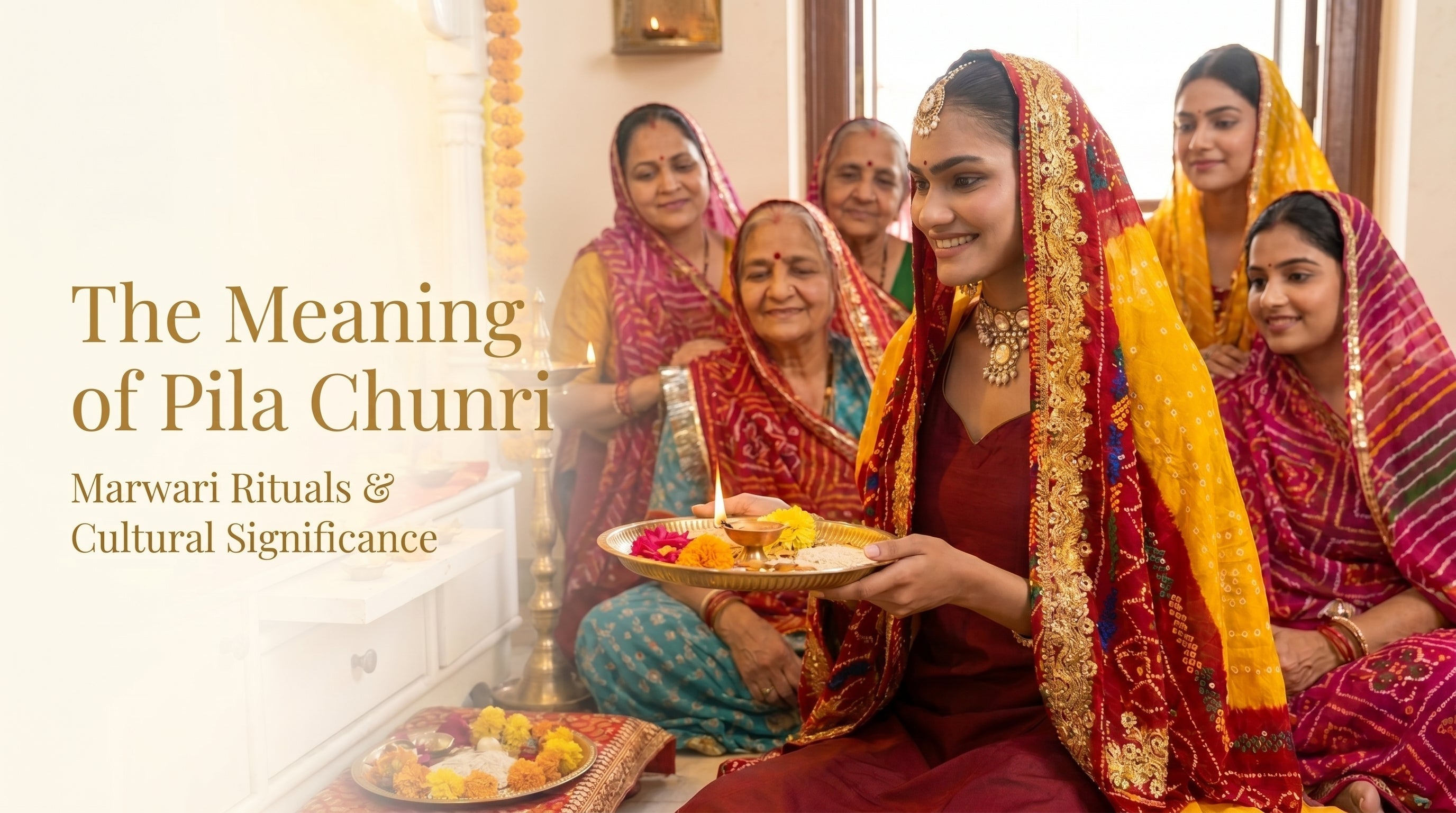 Marwadi Chunri Pila Meaning Rituals and Cultural Roots