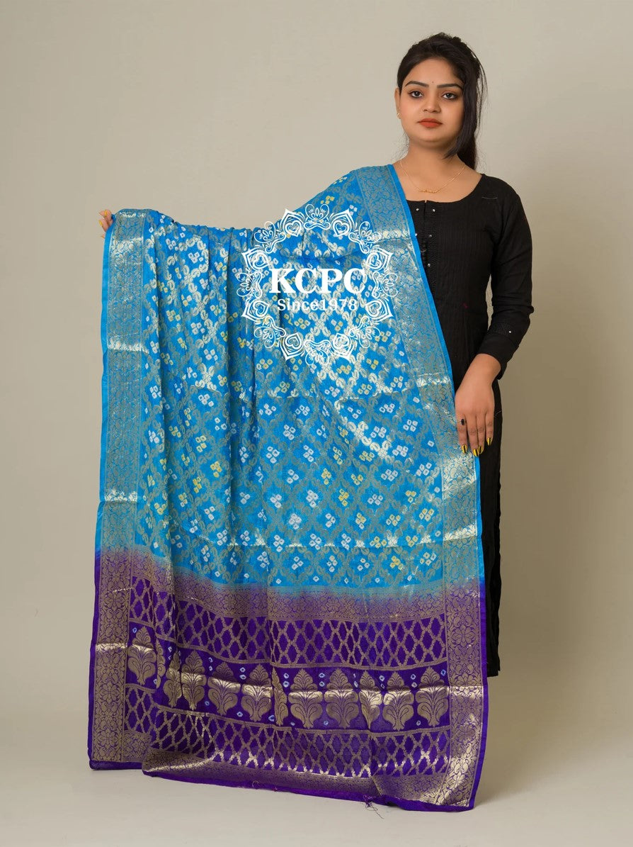 Buy Banarasi Dupattas at Kcpc Bandhani