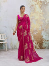 KcPc New Beautiful Designer Chiffon Saree with Timeless Festive EleganceDWA