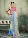 KcPc Georgette Traditional Saree with Gotapatti Work MHS