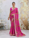 KcPc Premium Bandhani Style Saree with Rich Gotapatti Embellishment SAE