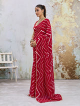 KcPc Beautiful Cotton Silk Zig Zag Saree with Bijiya WorkSRK