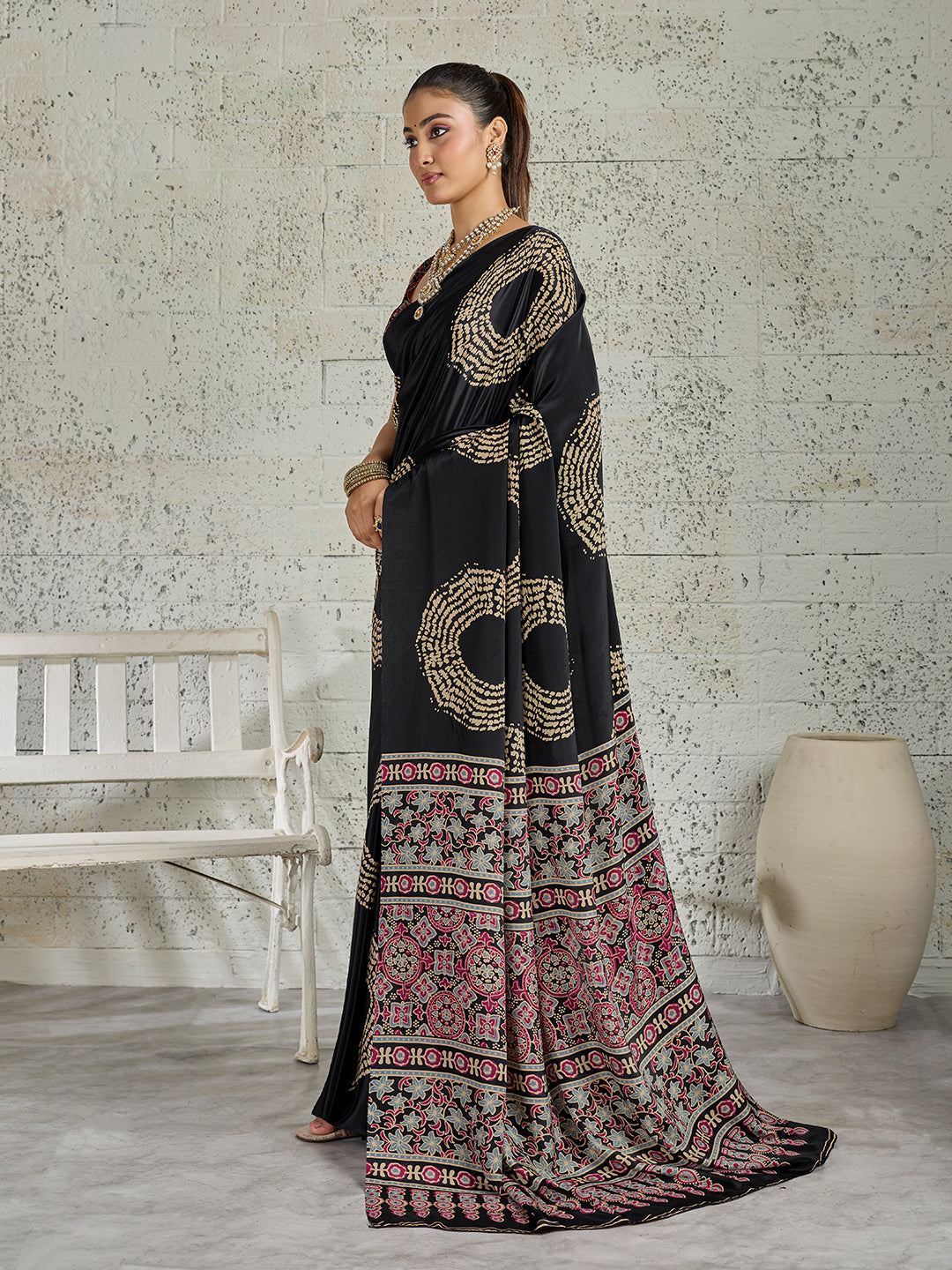 KcPc New Soft & StylishKalindi Casual Wear Saree in Crepe Silk FabricAPL