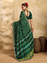 Buy New Royal Ghatchola Style Saree with Gota Patti Work KcPc