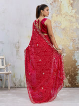 KcPc Traditional Bandhani Sarees for Festive CelebrationsBAL