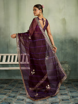 KcPc New Launch Organza Leheriya Style With Gotapatti Work Saree MHS