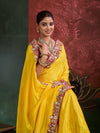 KcPc Latest New Chinon Silk Bollywood Style With Sequence Gotapatti Work Saree PDM